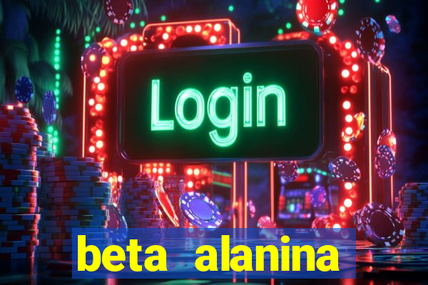 beta alanina aumenta a pressao